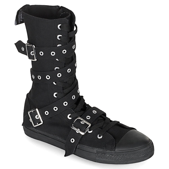 Black Canvas Men's Demonia Deviant - 204 Sneakers | QU6473208